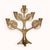 Goldenrod Mid Century Modern Sculptural Bronze Tree Candle Holder For Sale - Image 8 of 9