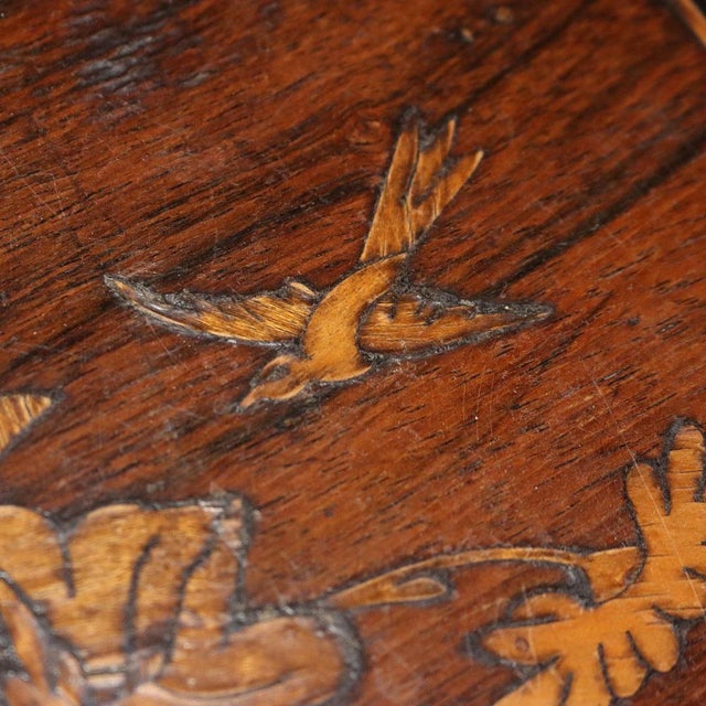 Beech Side Table with Shelves For Sale - Image 5 of 14