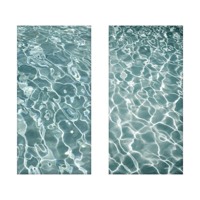 Not Yet Made - Made To Order "Pool" Contemporary Photography Print Set - a Pair 30" X 60" For Sale - Image 5 of 5
