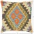 Southwestern Turkish Marhta Hand Woven Kilim Throw Pillow For Sale - Image 4 of 5