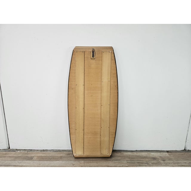 Curved Plywood Wall Mirror from Campo E Graffi, 1960s For Sale - Image 12 of 14
