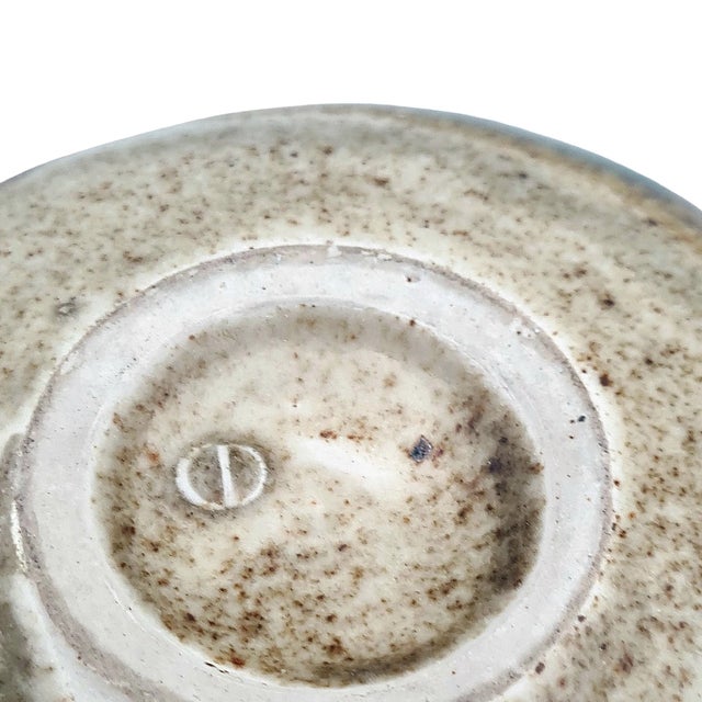 Brutalist Studio Ceramic UFO Vase by Gotlind and Gerald Weigel, 1970s For Sale - Image 10 of 12
