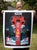I Always Thought Records Were Meant to be Broken by Shan Fannin | Paper Giclee Print of a red racing car For Sale