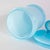 Portuguese Light Blue Opaline Jar, 1960s For Sale - Image 12 of 15