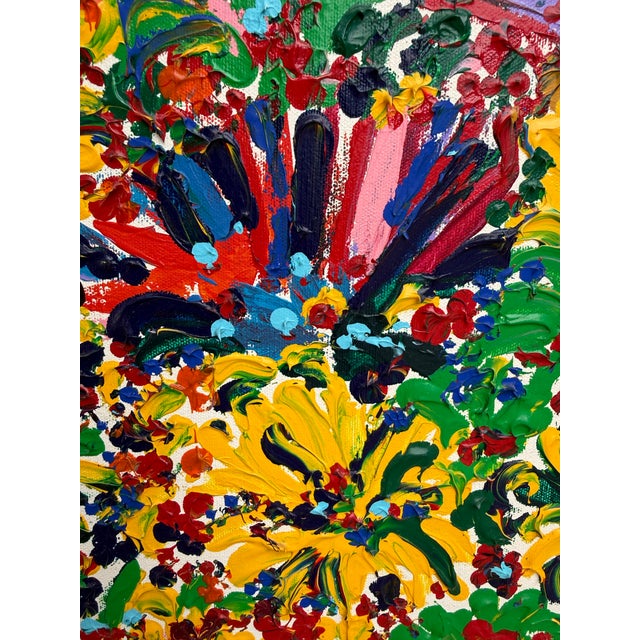 1986 Van Johnson “Van’s Road” Original Acrylic Painting, Arles, France For Sale - Image 9 of 12