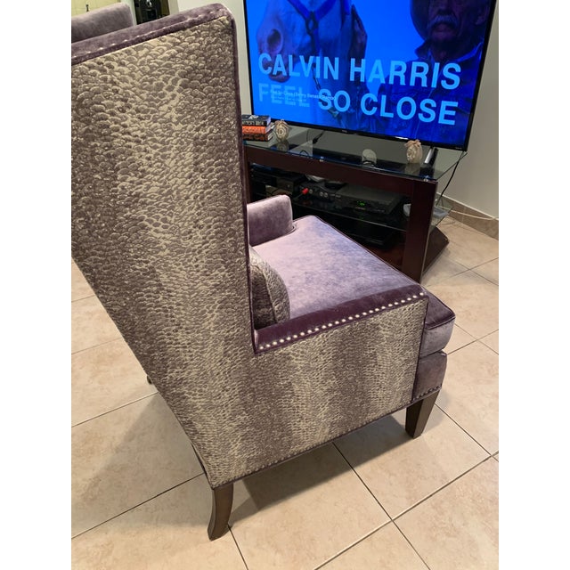 Raymour & Flanigan Duchess Tufted Accent Chair Chairish