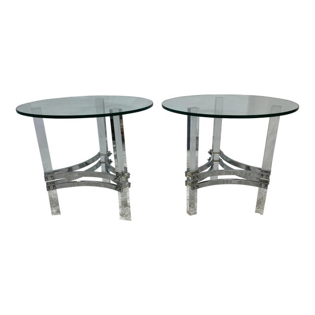 Mid 20th Century Charles Hollis Jones Side Tables - a Pair For Sale