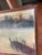 Vintage 1977 Original Pastel Lake Landscape Signed “Daisy” For Sale - Image 4 of 11