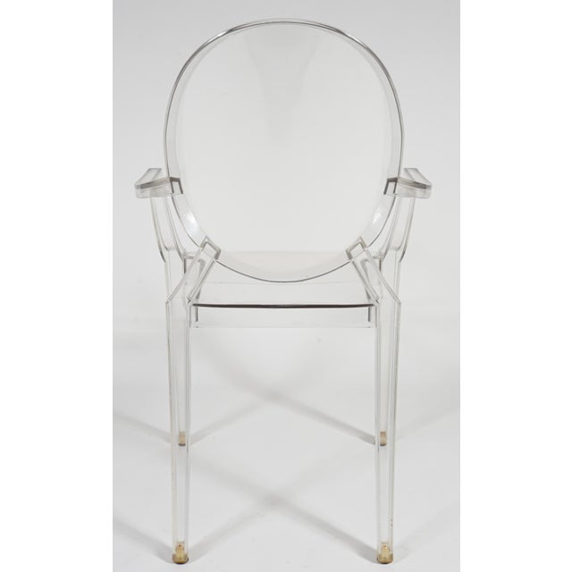 2000 - 2009 Vintage Acrylic Louis Ghost Chair by Philippe Starck for Kartell For Sale - Image 5 of 9