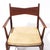 Lane Tuxedo Mid Century Walnut Dining Chairs - Set of 6 For Sale - Image 9 of 10