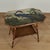 Late 19th Century Antique English Bamboo and Grasscloth Table With a Bird Top For Sale - Image 5 of 17
