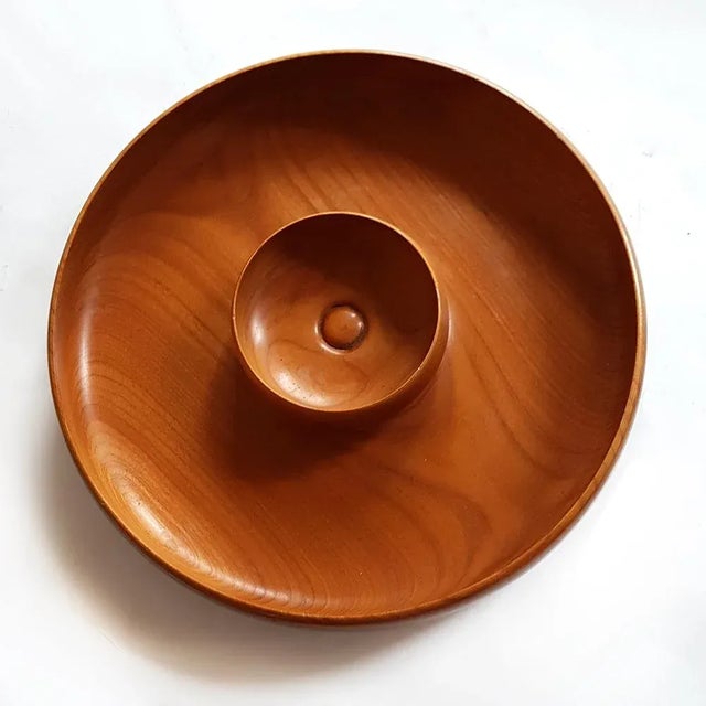 Chip and Dip Bowl by JF For Sale - Image 5 of 6