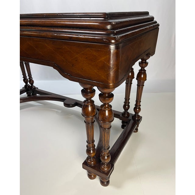 Late 20th Century John-Richard "European Crossroads" Inlay Console Table For Sale - Image 6 of 18