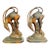Saved for Stephen H. - Single 1930s Art Deco Gazelle Bookends by Crescent Metal Works For Sale