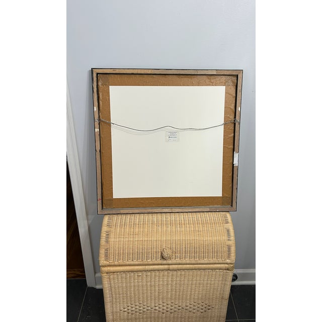 Contemporary Natural Curiosities Navy Coral Print For Sale - Image 3 of 3