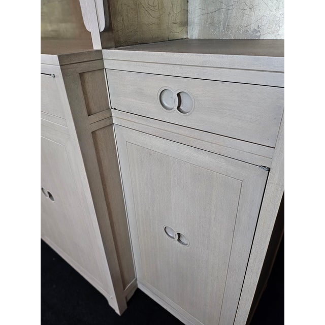 Light Gray 1970s Michael Taylor China Cabinet For Sale - Image 8 of 12