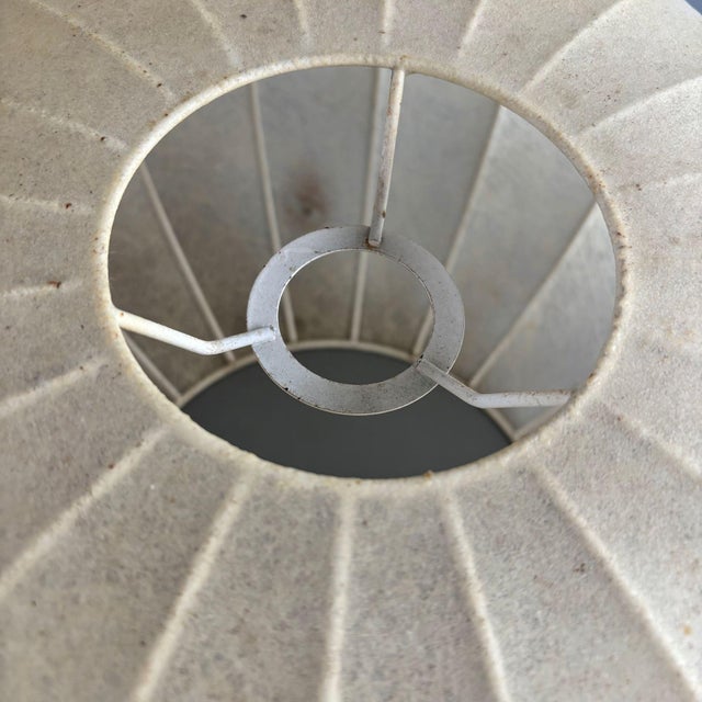 1960s Mid-Century Modern Cocoon Pendant Lamp by Friedel Wauer for Goldkant Leuchten, 1960s For Sale - Image 5 of 12