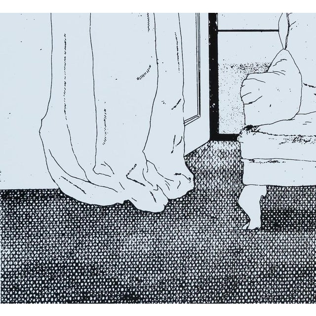 Through the Window Poster after David Hockney For Sale - Image 4 of 7