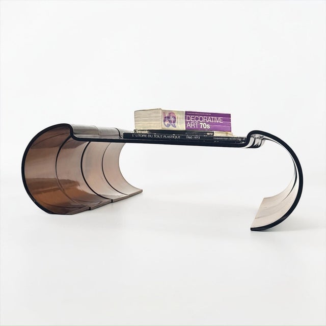 Vintage Modular Acrylic Glass Table, 1970s For Sale - Image 11 of 18