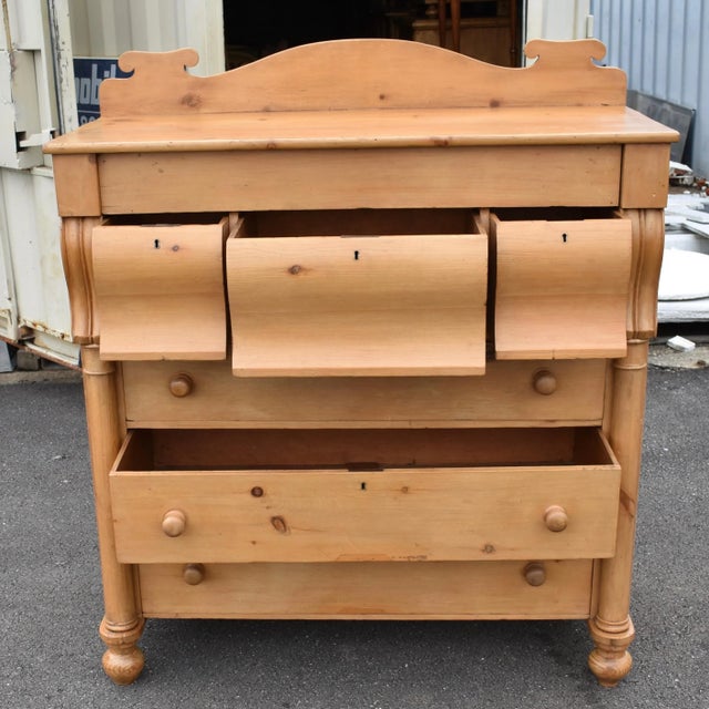 Scottish Pine Gentleman's Chest of Six Drawers Chairish