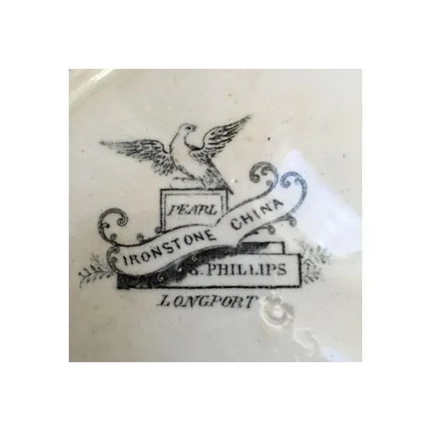 Antique English Longport China Set - Set of 39 For Sale In Boston - Image 6 of 7