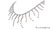 Silver 18k (750) White Gold - 12.60 Ct Natural Diamond -Vvs: Necklace For Sale - Image 8 of 12
