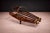 Mid-Century Modern 1960s Wine Holder in Rosewood & Metal, Unknown For Sale - Image 3 of 8
