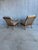 A pair of solid maple lounge chairs by Conant Ball, restored in our Seattle workshop. Their curved arms and spindle backs...