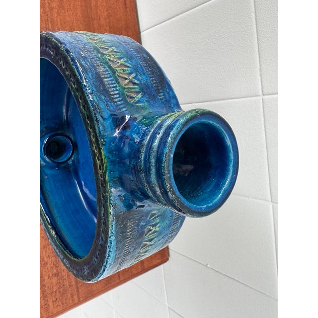 Vintage Italian Ceramic Candleholder by Aldo Londi for Bitossi, 1960s For Sale - Image 12 of 17