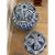 Set of 3 Large Blue & White Jars From Barclay Butera For Sale In Los Angeles - Image 6 of 7