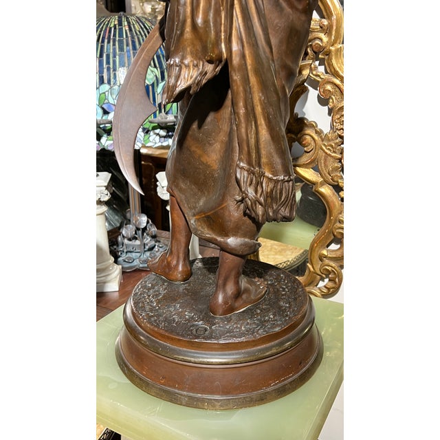 Georges-Charles Coudray Large Orientalist Egyptian Female Bronze Sculpture For Sale - Image 18 of 18