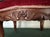 Vintage Mid 20th Century Louis XV Oval Shaped Wood and Red Velvet Upholstered Footstool For Sale In Orlando - Image 6 of 11