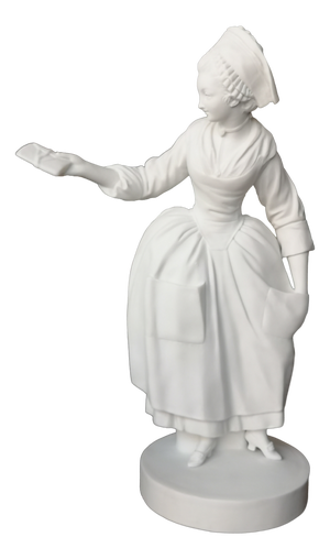 Cité De La Céramique Coedition Marie Antoinette Statue from Mouvements Modernes & Sévres, 1970s