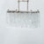 Two-Light Metal and Glass Pendant Light, 1970s For Sale - Image 3 of 8