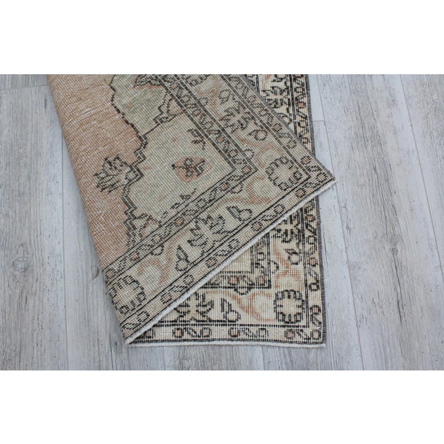 Hand Knotted Vintage Turkish Rug - 37.5"x76" For Sale - Image 11 of 12