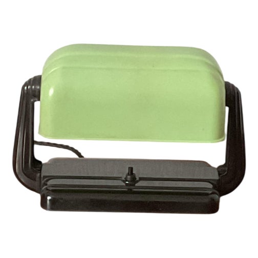 Bakelite Banker's Lamp, 1920s For Sale