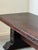 Wood Antique Oak Dining Table with Carved Pedestal Base For Sale - Image 7 of 10