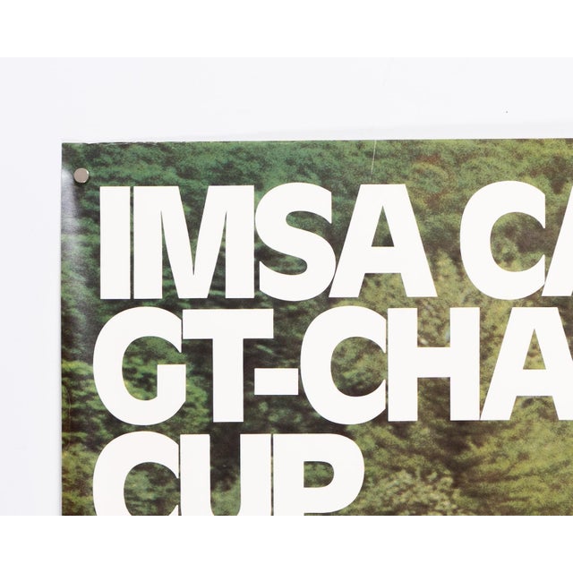 Porsche Imsa Camel GT Challenge Cup Poster by Erich Strenger, 1975 For Sale - Image 6 of 9