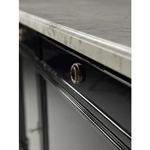 Black Louis XVI Style Sideboard For Sale - Image 17 of 18