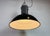 Large Industrial Black Enamel Factory Pendant Lamp from Philips, 1960s For Sale - Image 15 of 18