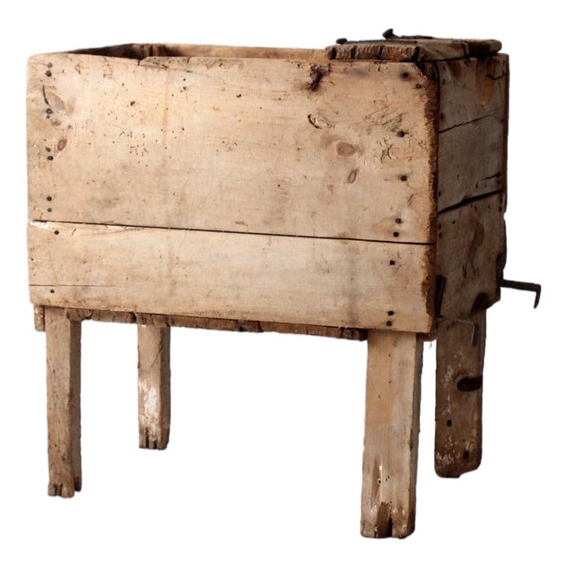 Antique Primitive Farm Bin For Sale