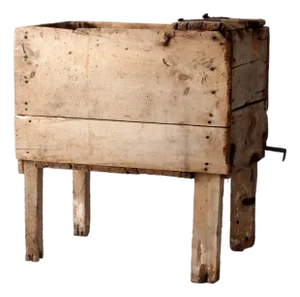 Antique Primitive Farm Bin