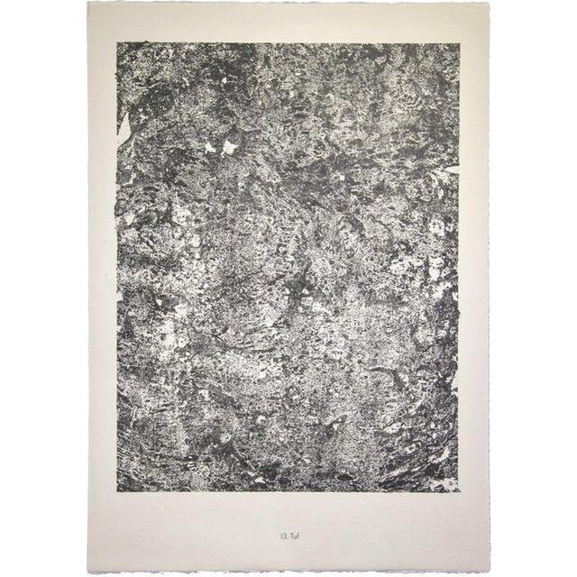 Jean Dubuffet, Tuf, 1950s, Lithograph For Sale