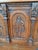 Antique 19th Century Victorian Carved Oak Settle For Sale - Image 4 of 11