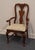 KELLER FURNITURE Solid Cherry Traditional Style Splat Back Dining Arm Chair 39.5" High 21" Wide 24" Deep Seat: 19" High...