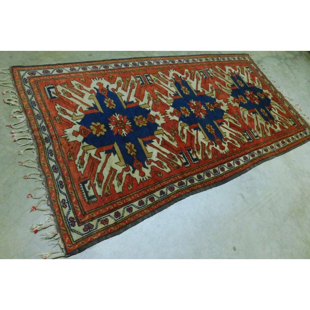 Vintage Turkish Rug For Sale - Image 4 of 6