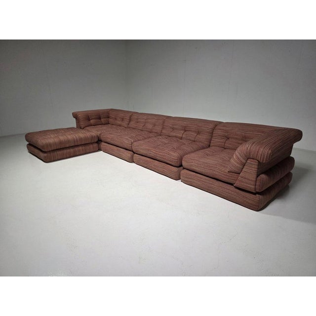 Early Edition Mah Jong Modular Sofa by Hans Hopfer for Roche Bobois, 1970s, Set of 12 For Sale - Image 11 of 11
