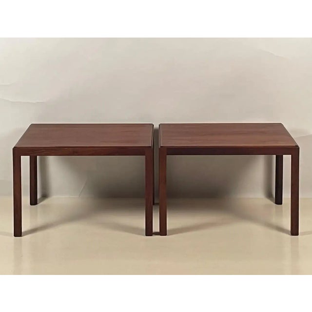 Brown Saltman 1980s Walnut End Tables by Brown Saltman - Set of 2 For Sale - Image 4 of 6