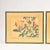 A stunning, authentic pair of mid-century Japanese woodblock prints featuring classical botanical designs by the legendary...