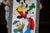American Vintage Self-Framed Tin Litho Disney Character Salvaged Display Panel For Sale - Image 3 of 7